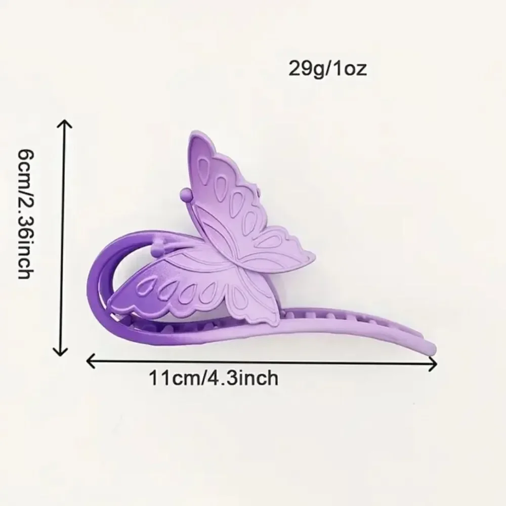New Butterfly hair claw clip